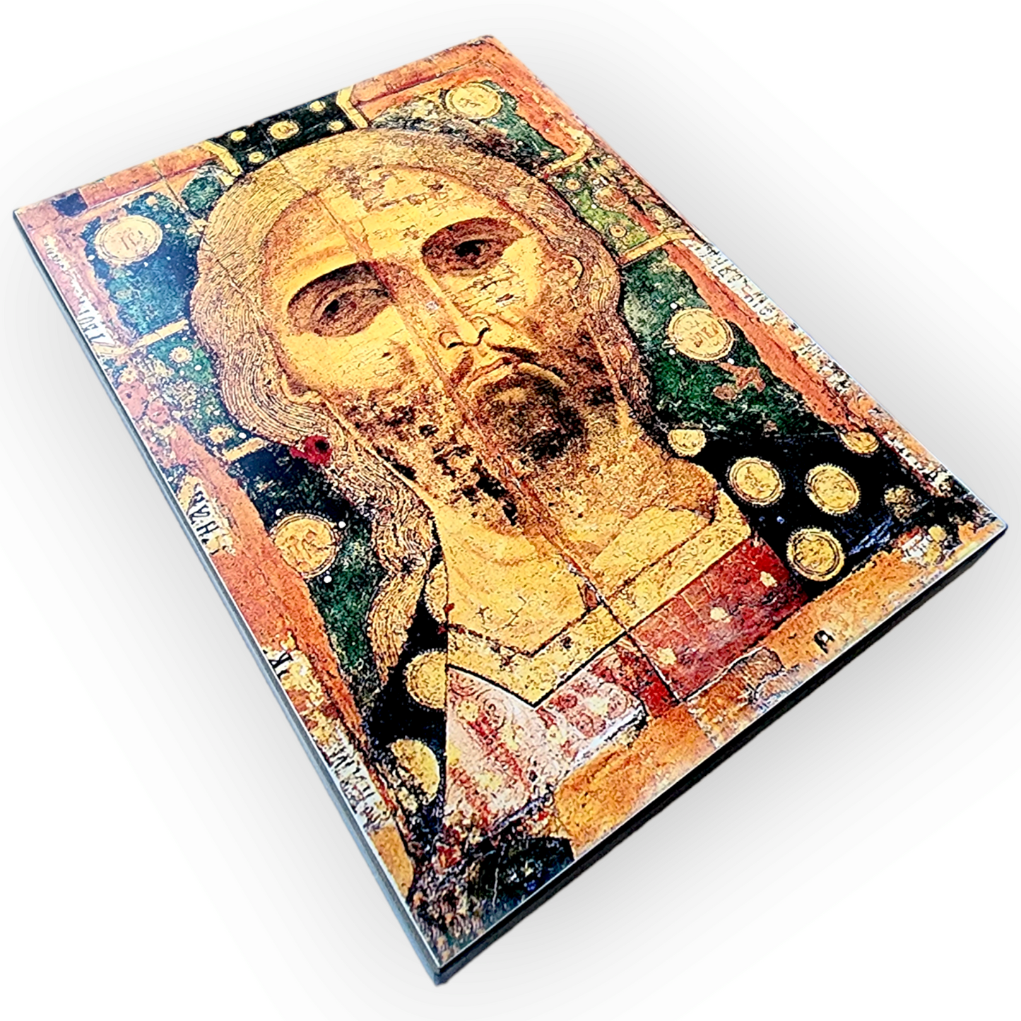 Lord Jesus Christ the Savior "Golden Hair". Wooden orthodox icon