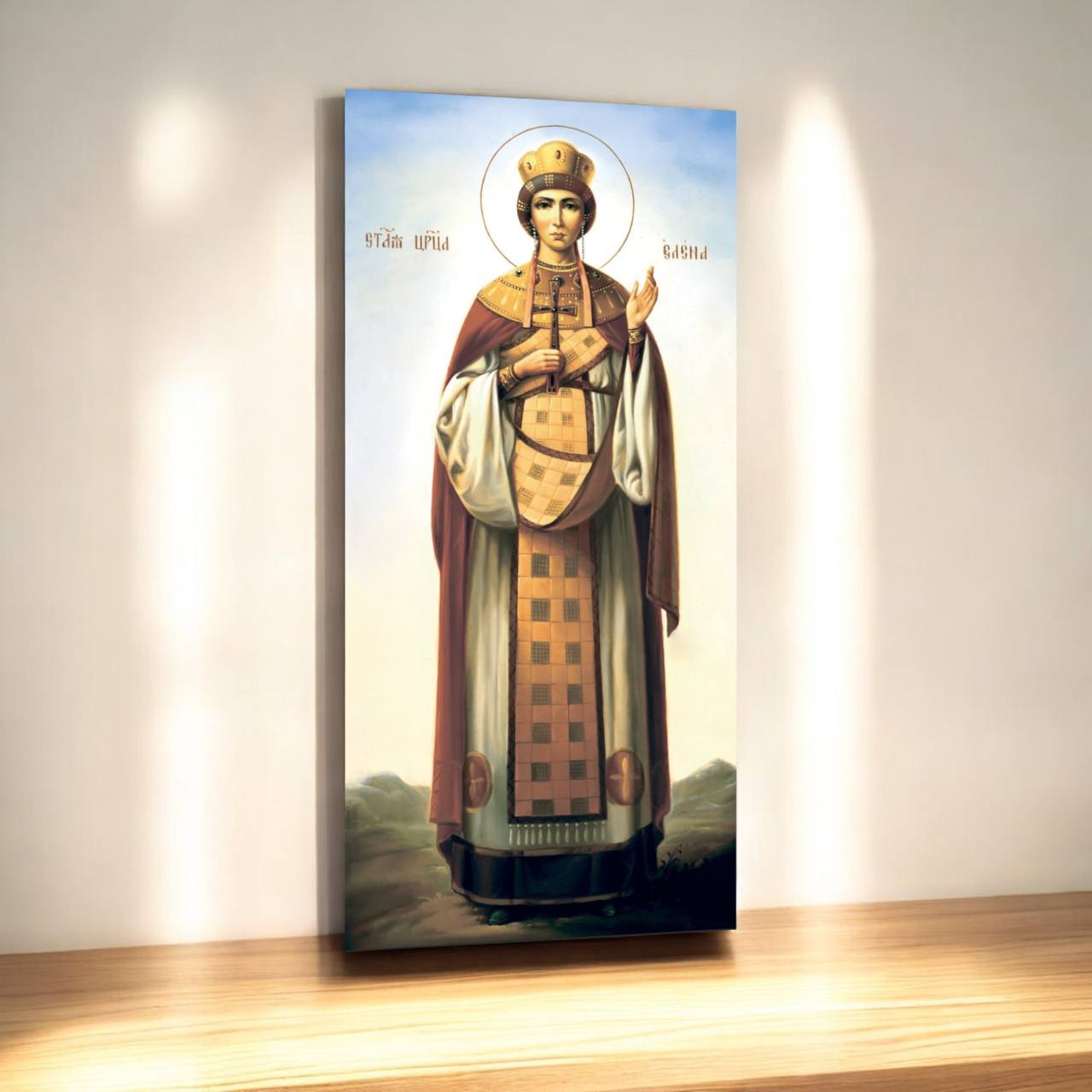 Christian religious art depicting Saint Helena, a revered figure in church history