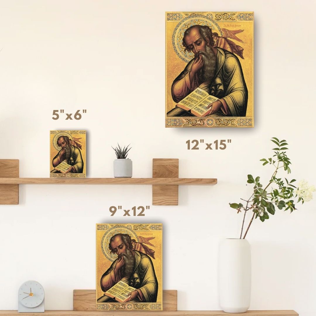 Traditional Orthodox icon of Saint John the Apostle for home altar
