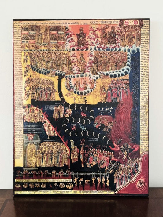 Ícone do Juízo Final de Deus
