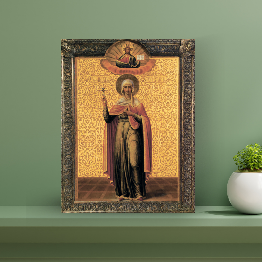 Saint Anastasia the Deliverer from Potions
She lived during the time of Diocletian, a noble and beautiful woman from Rome.