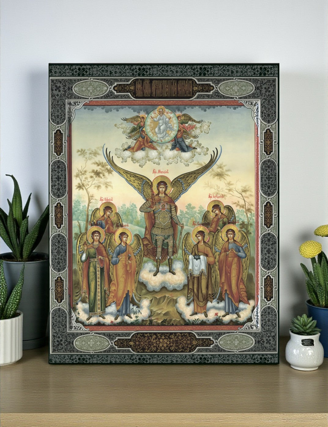 Icon of the Seven Archangels — The Heavenly Guardians of Light and Faith