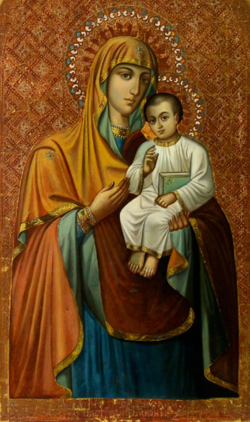 Wooden Icon of the Mother of God of Peschanskaya