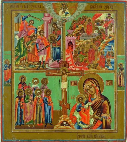 Icon of the Resurrection of Christ – Orthodox & Catholic Christian Icon of the Anastasis, the Harrowing of Hades, the Triumph of Life Over Death & the Feast of Feasts