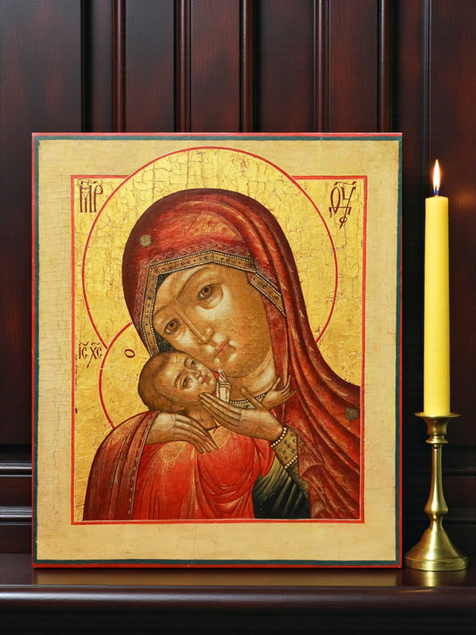 The Korsunskaya Icon of the Mother of God (also known as Ephesian) is an ancient miracle-working image of the Most Holy Theotokos with the Christ Child
