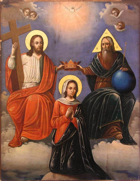 Holy Trinity and the Mother of God