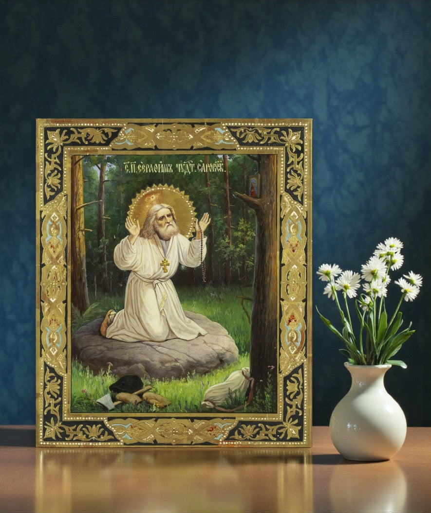 Saint Seraphim of Sarov icon