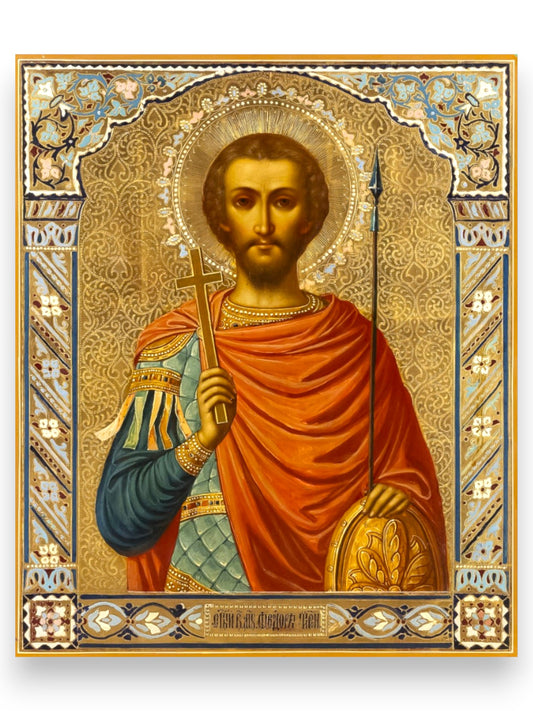 Orthodox icon of Saint Theodore the Tyro Great Martyr