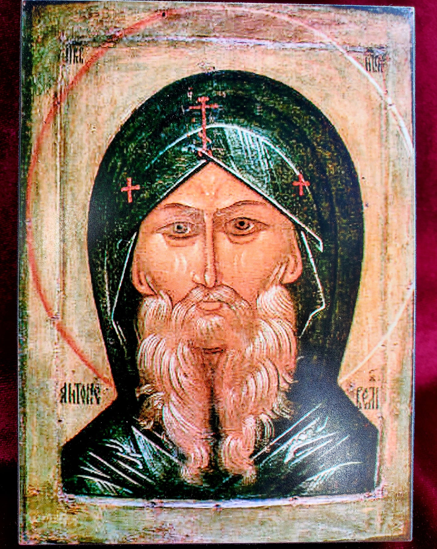 Icon of St. Anthony the Great, Egyptian