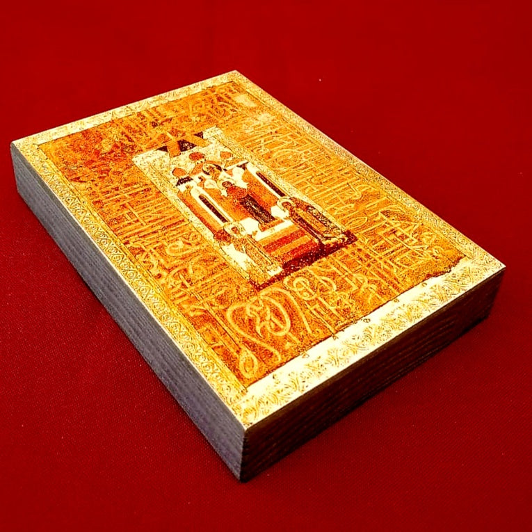 Wooden Icon of the Mother of God Impenetrable Door (Impenetrable Gate)