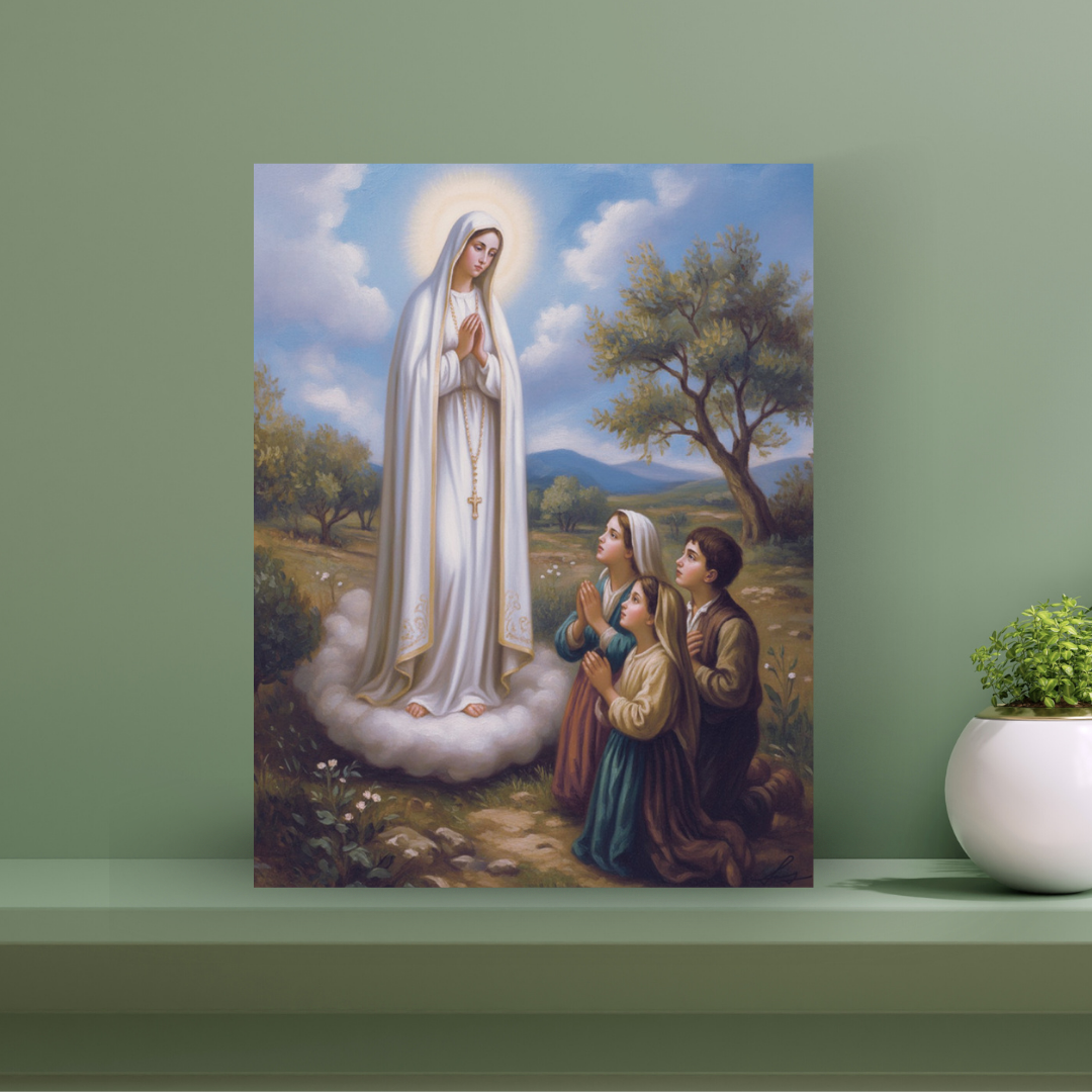 Marian apparition Fatima 1917 icon