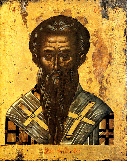 Wooden Icon of Saint John the Merciful, Patriarch of Alexandria