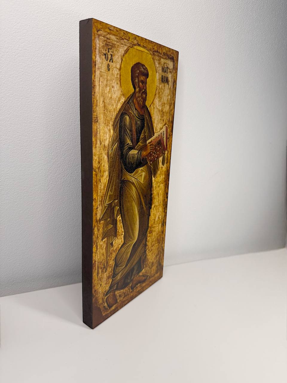 Saint Matthew icon, the Holy Apostle and Evangelist. Orthodox Christian Icon