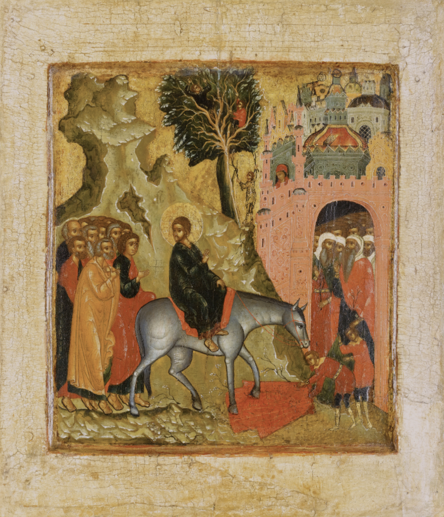 Icon of the Lord's Entry into Jerusalem