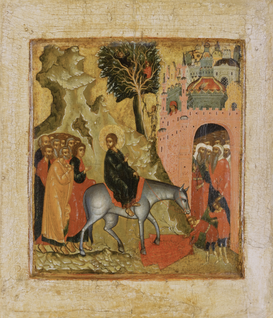 Icon of the Lord's Entry into Jerusalem