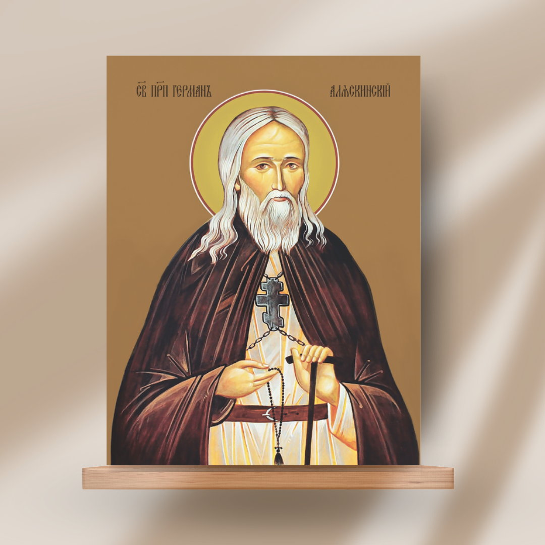 Saint Herman of Kodiak Orthodox Christian wall decor
