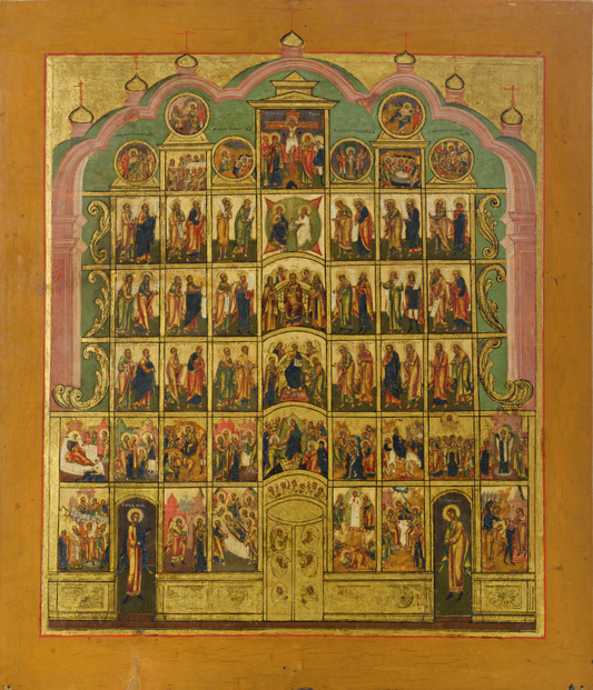 Wooden Icon Orthodox Iconostasis