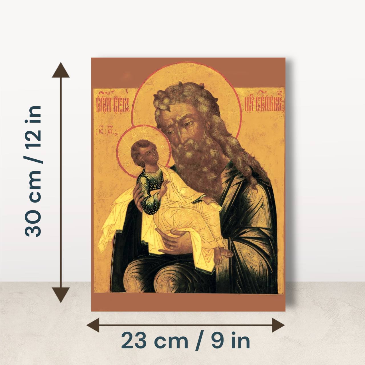 Icon of Saint Simeon the God-Receiver. Orthodox Christian Icon