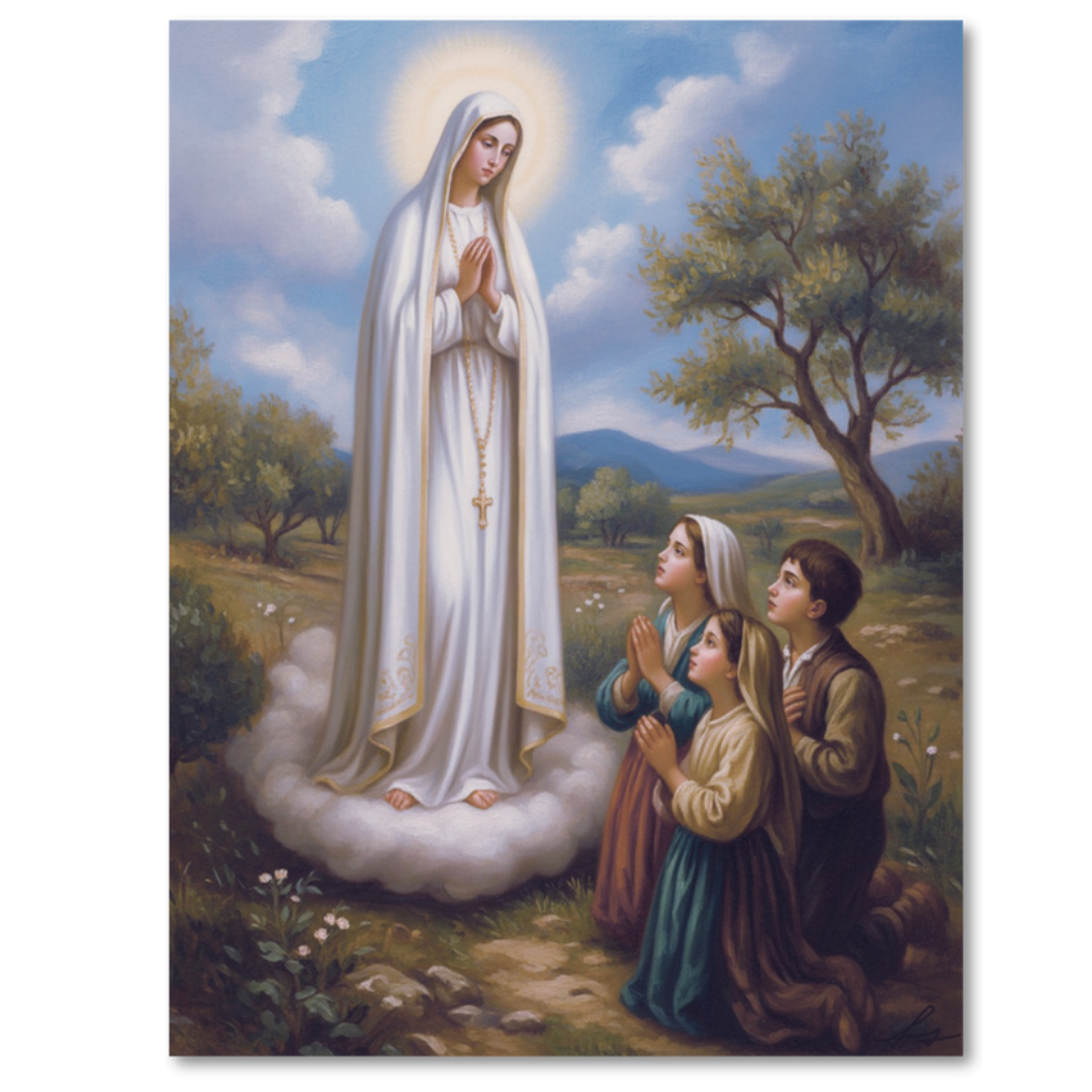 Our Lady of Fatima icon Virgin Mary apparition