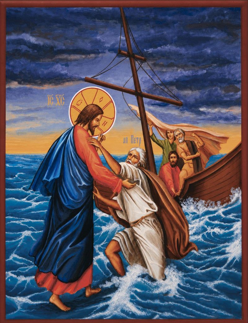 "Lord, Save Me" — The Icon of Peter Walking on Water