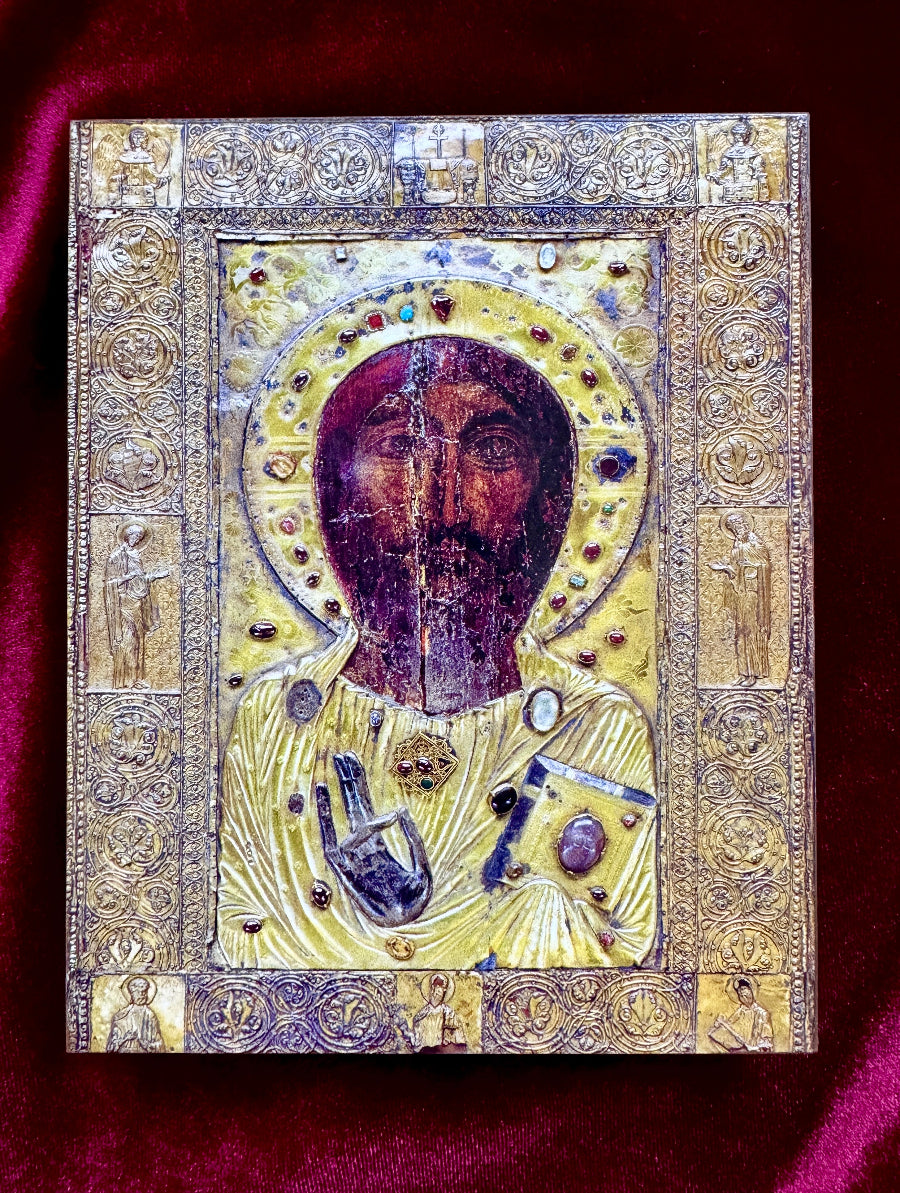 Orthodox Icon of Christ the Savior of Anchiskhati (Ancha icon)