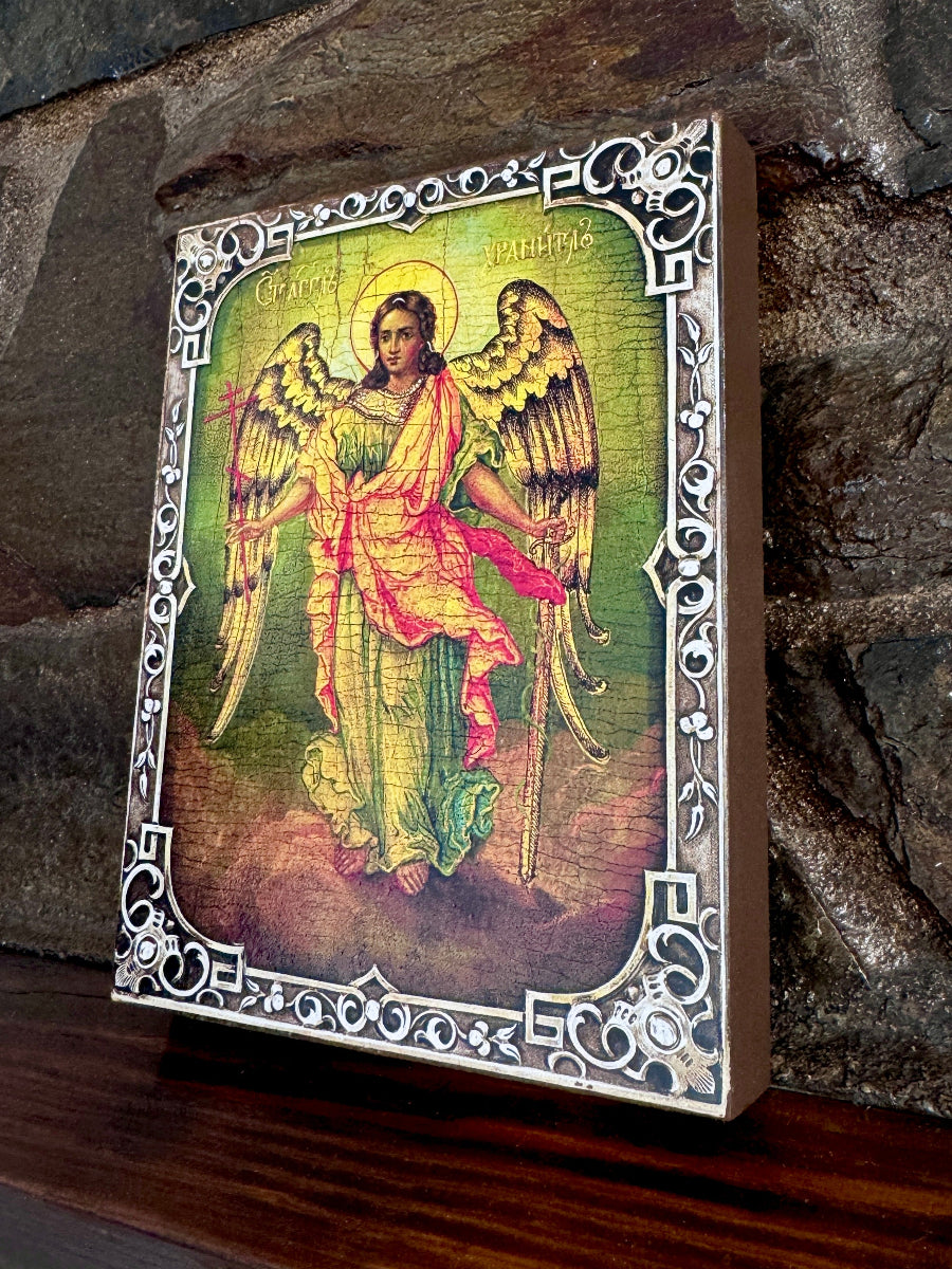 Guardian Angel icon, Orthodox angel icon
