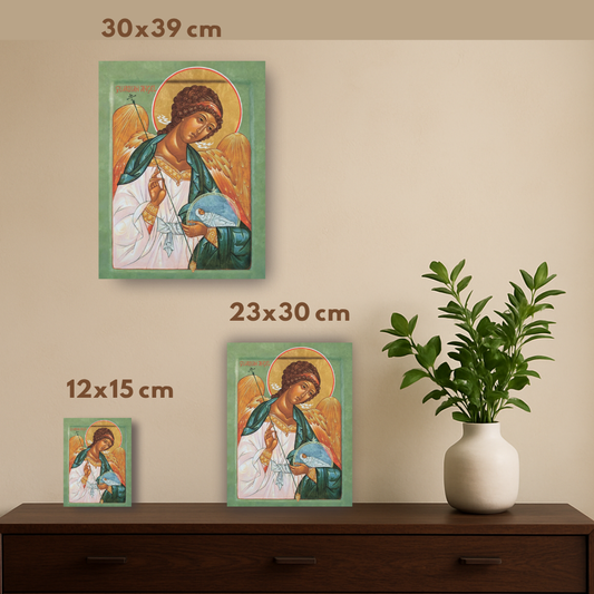 Icon of Guardian Angel with child
