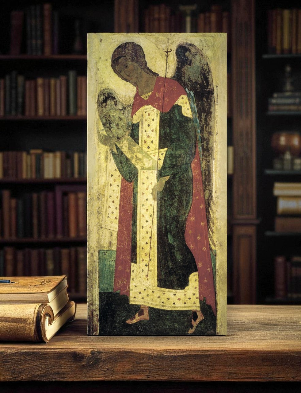 Icône de l'archange Gabriel par Andrei Rublev