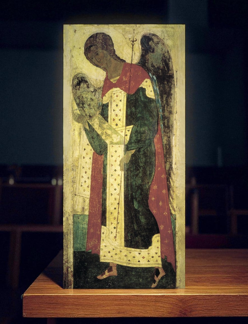 Icône de l'archange Gabriel par Andrei Rublev