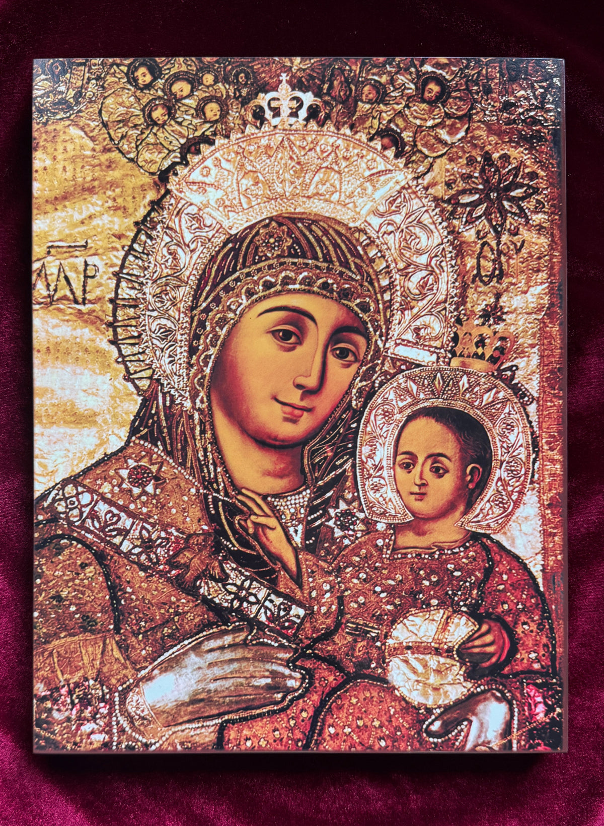 Bethlehem Mother of God Icon – The Smiling Virgin 