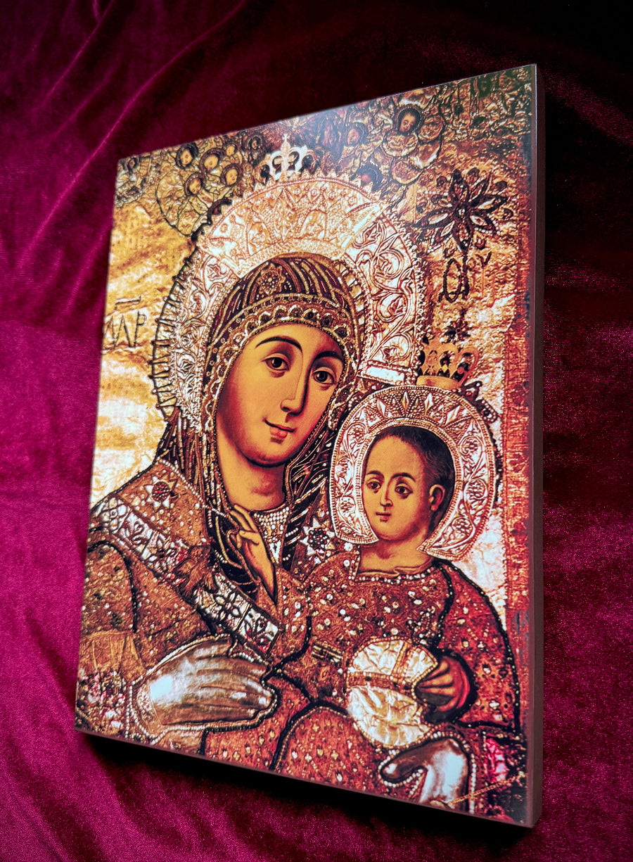 Bethlehem Mother of God Icon, Bethlehem Icon of the Mother of God, Bethlehem Theotokos Icon