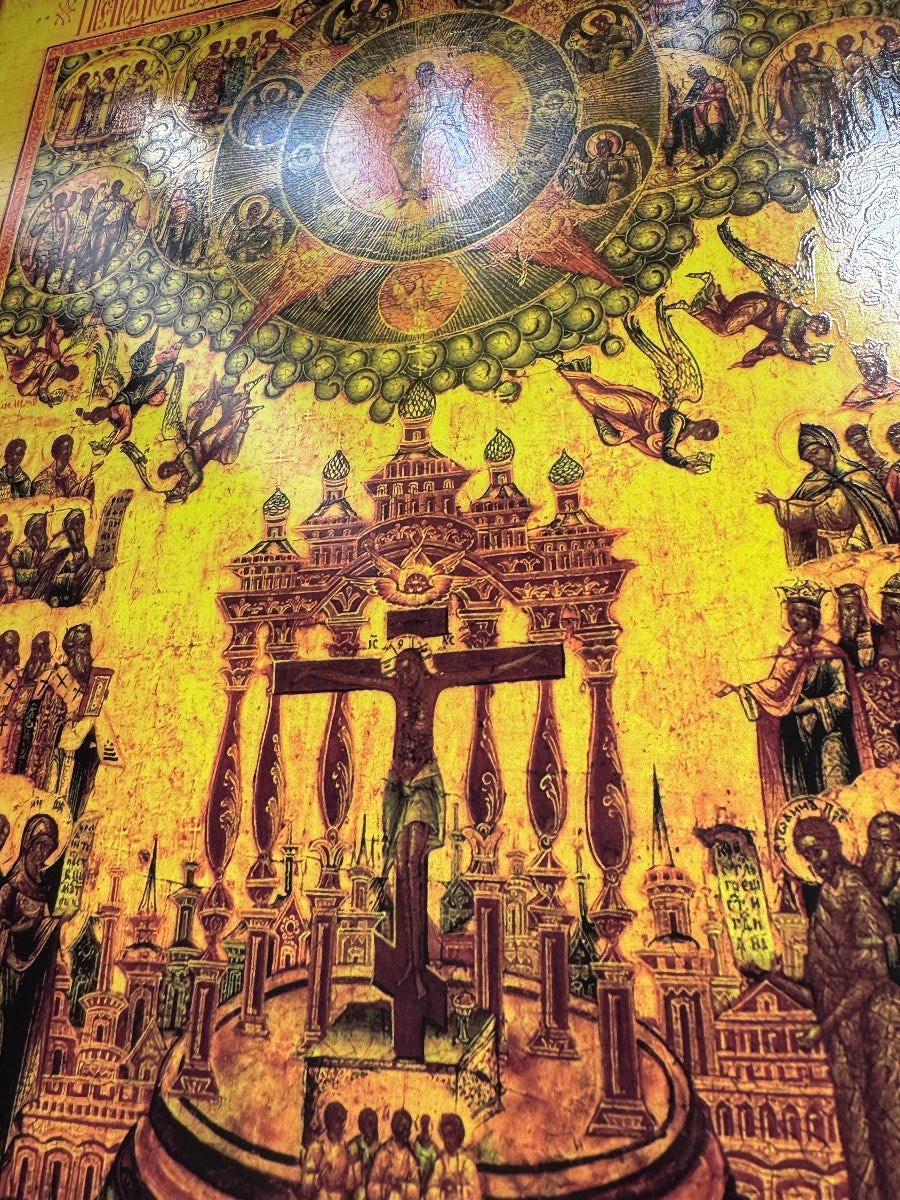 Orthodox Icon – Sophia the Wisdom of God – “Wisdom Hath Builded Her House”