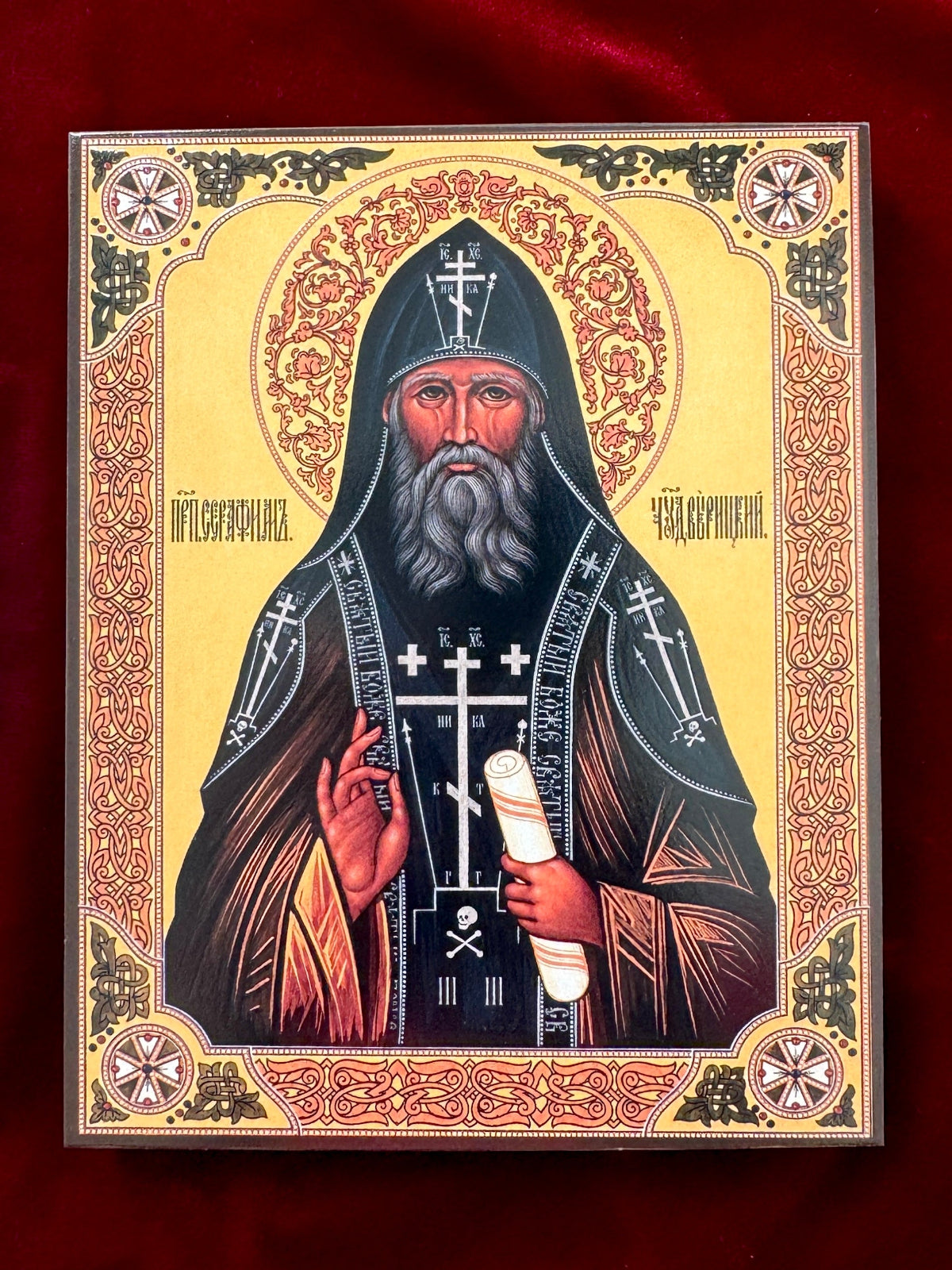 Icon of Saint Seraphim of Vyritsa Venerable Elder and Wonderworker