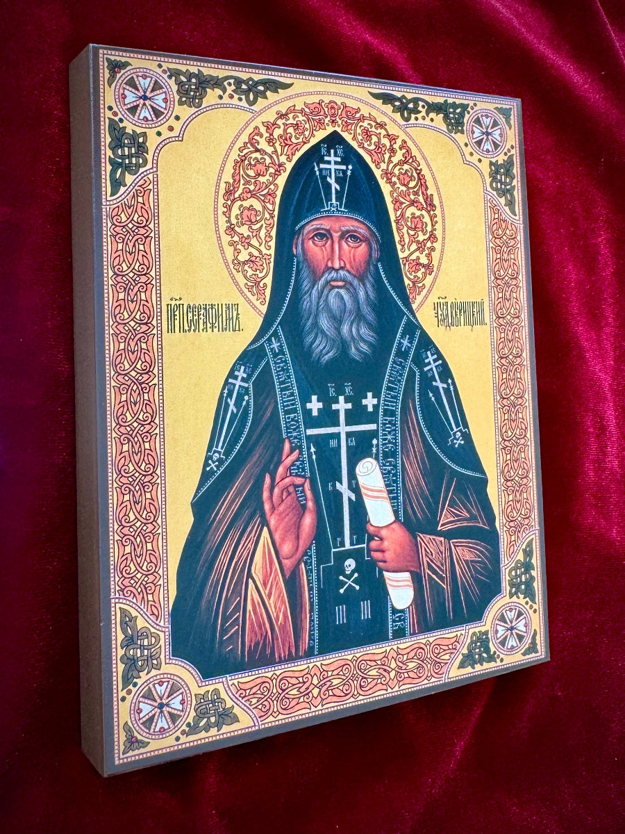 Icon of Saint Seraphim of Vyritsa Venerable Elder and Wonderworker