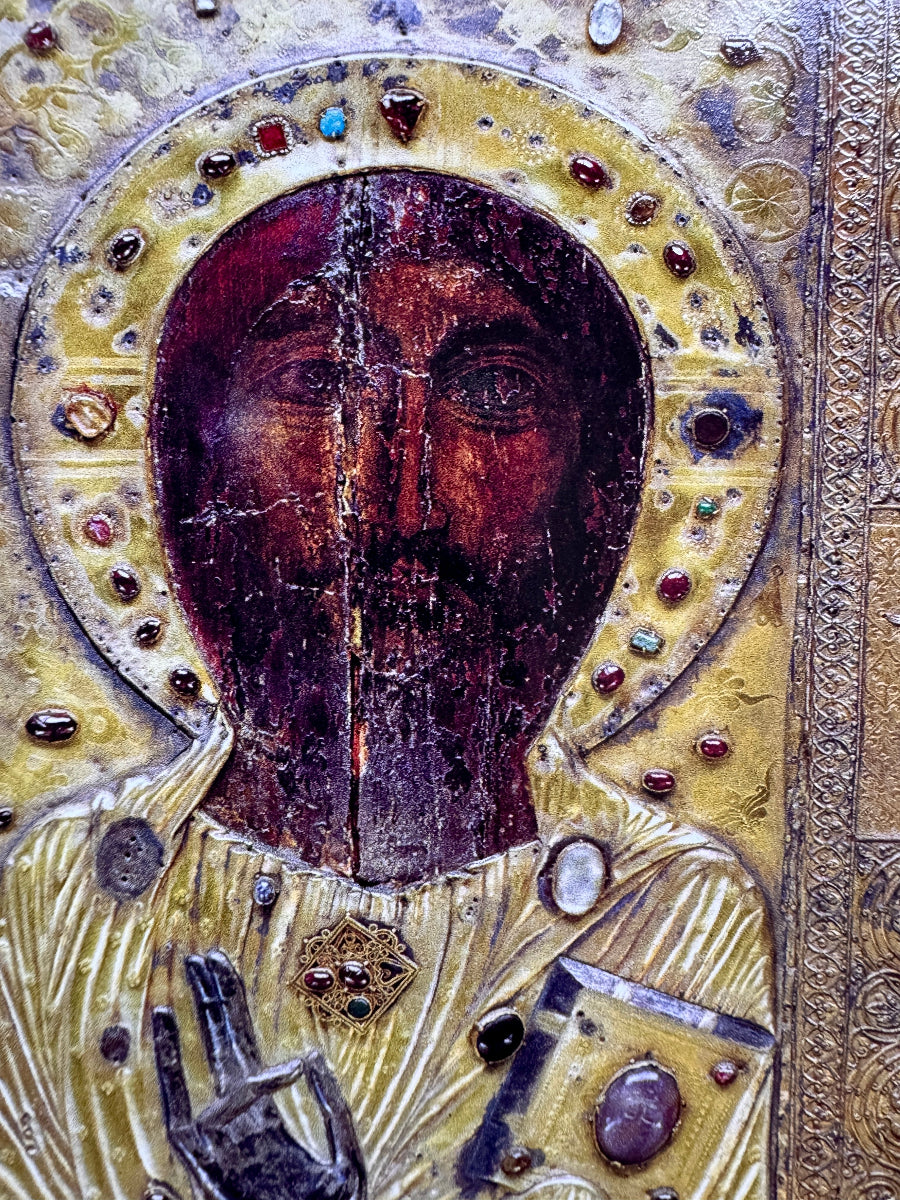 Orthodox Icon of Christ the Savior of Anchiskhati (Ancha icon)