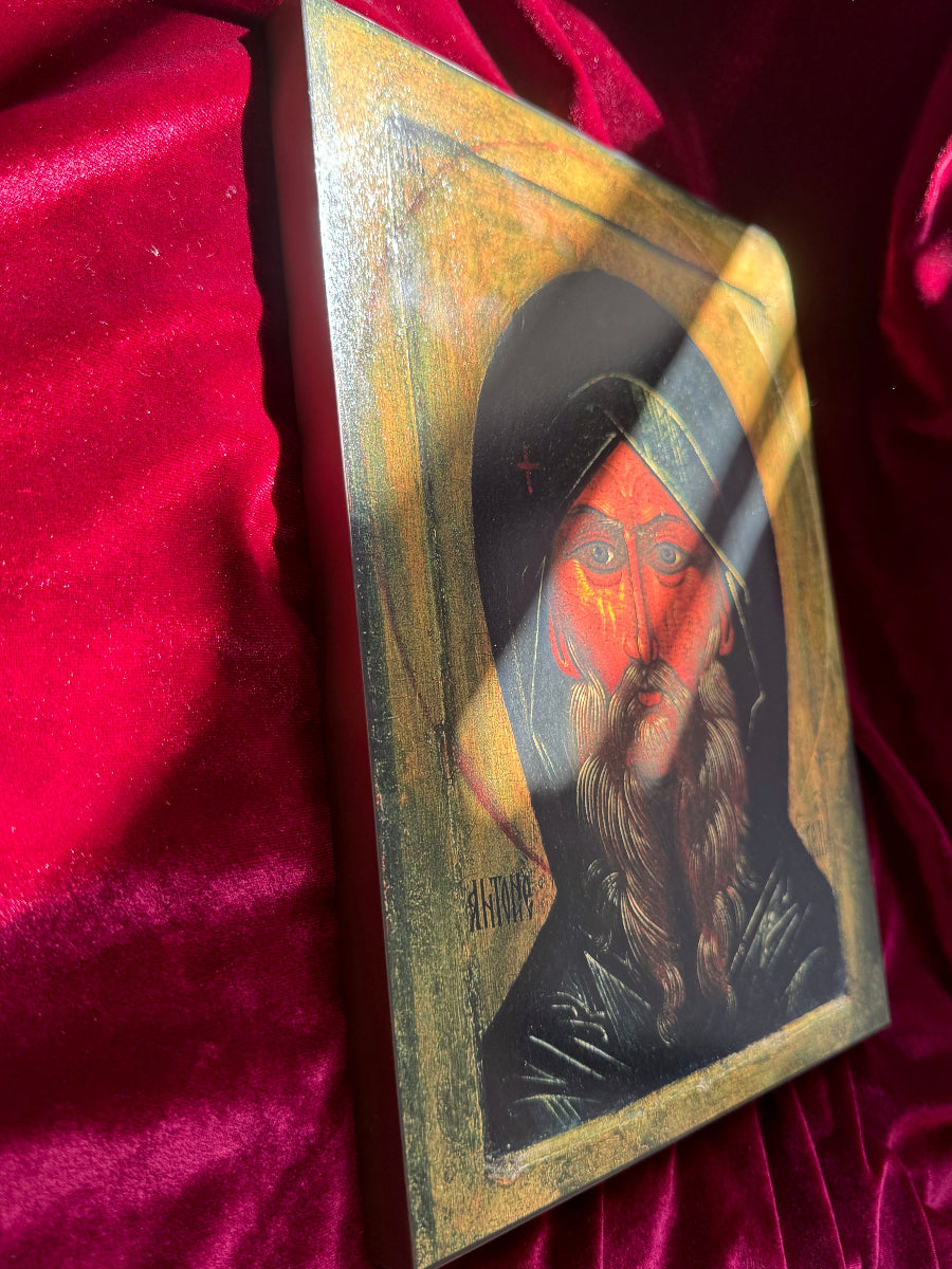 Saint Anthony the Great wall art icon