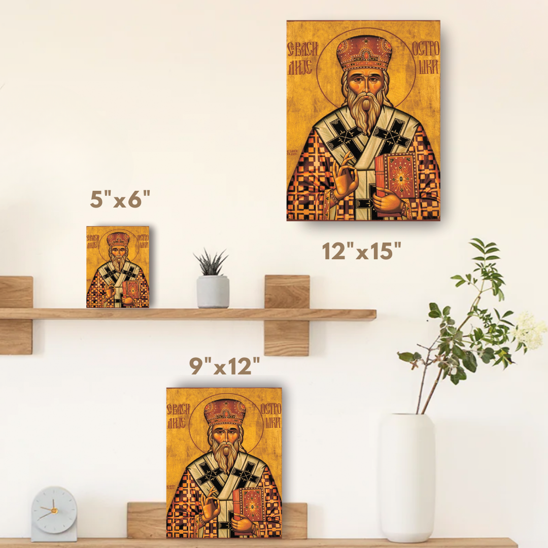 Icon of Saint Basil of Ostrog