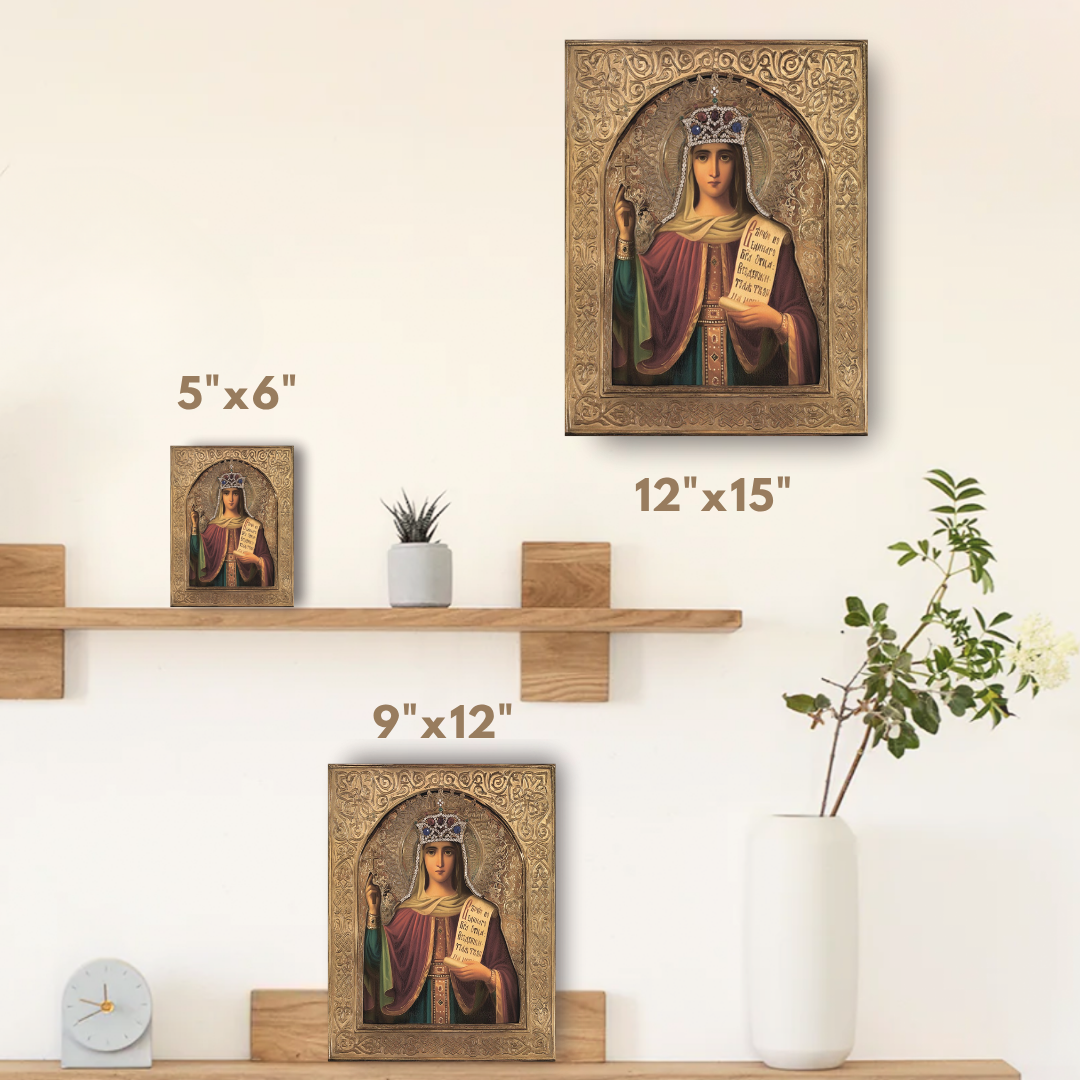 Orthodox Christian icon Great Martyr Paraskeva