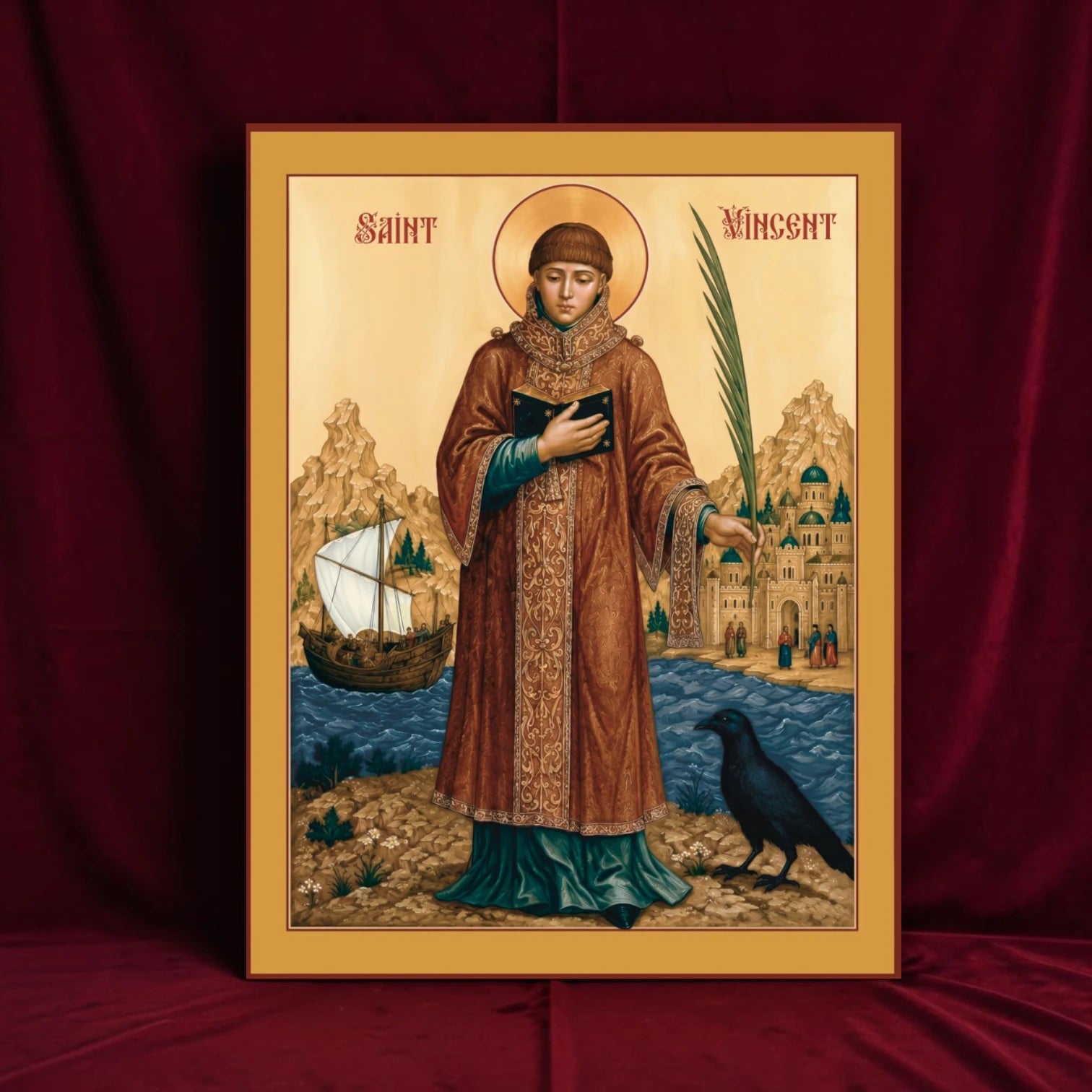 Saint Vincent of Saragossa is one of the most venerated martyrs of the ancient Church — a young deacon whose courage under torture became a legend that spread from Spain across the entire Christian world within a single generation of his death