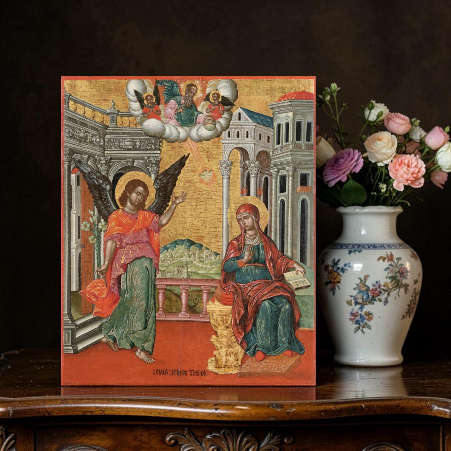 Icon of the Annunciation of the Mother of God, orthodox icon