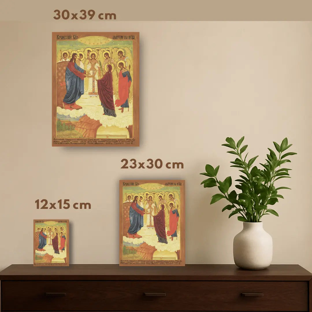 Icon of the Assumption of the Most Holy Theotokos – Orthodox Christian Icon icons