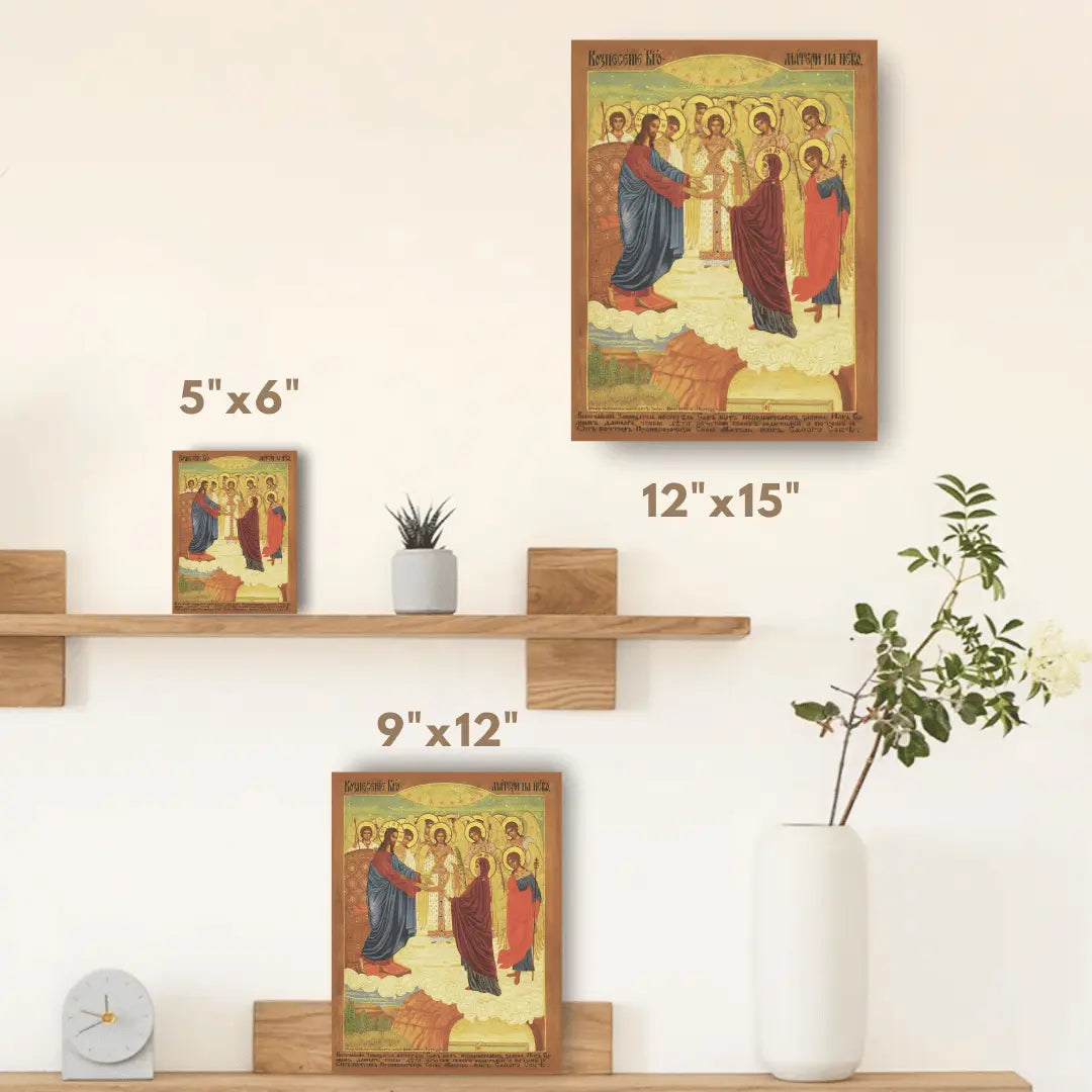 Icon of the Assumption of the Most Holy Theotokos – Orthodox Christian Icon icons
