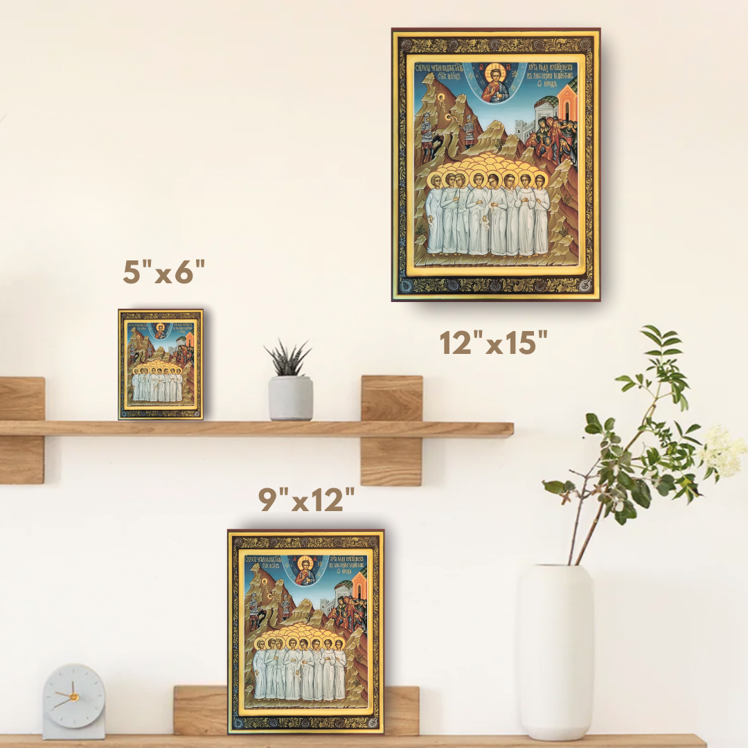 Christian icon first martyrs for Christ