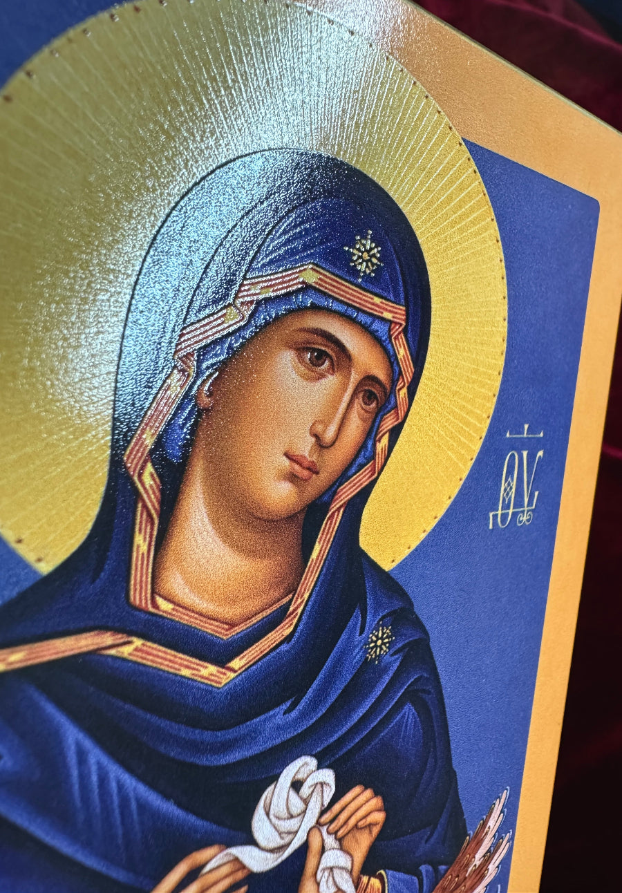 Icon of the Mother of God Untier of Knots (Maria Undoer of Knots)