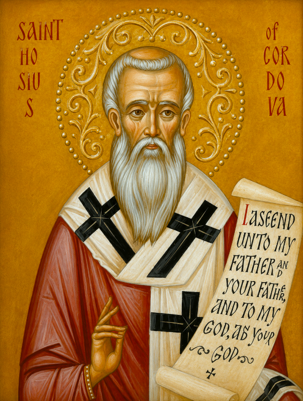 Saint Hosius of Córdoba — Bishop, Confessor and Pillar of the First Council of Nicaea
