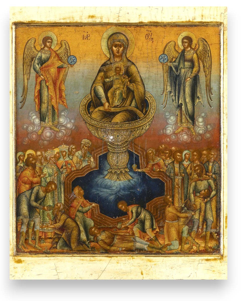Mother of God Life-Giving Spring Orthodox icon