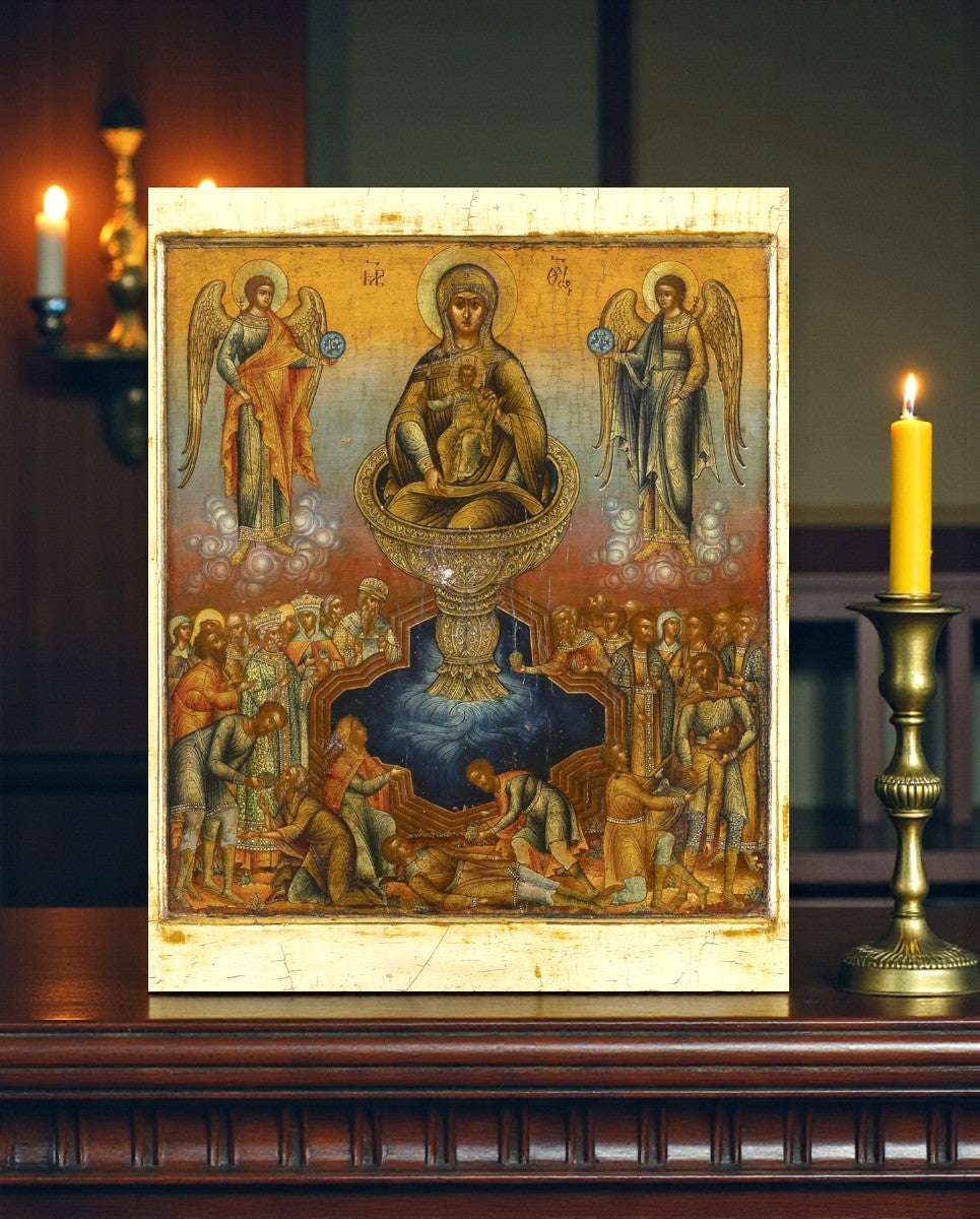 Healing icon of the Mother of God Life-Giving Spring