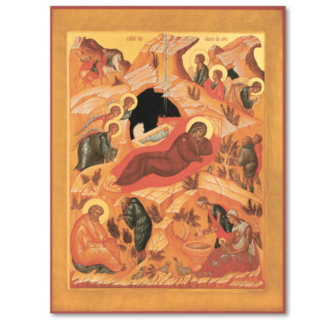 Nativity of Jesus Orthodox icon