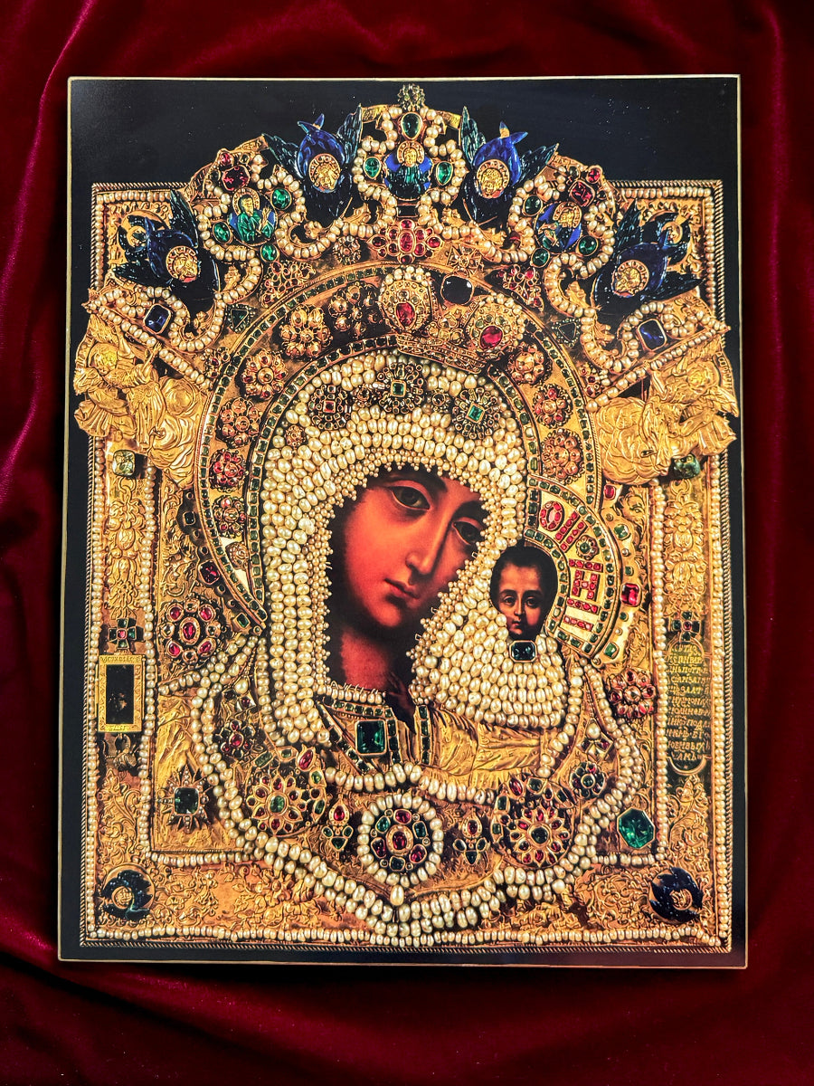 Kazan icon Mother of God – 17th Century Orthodox Relic from the Moscow Kremlin