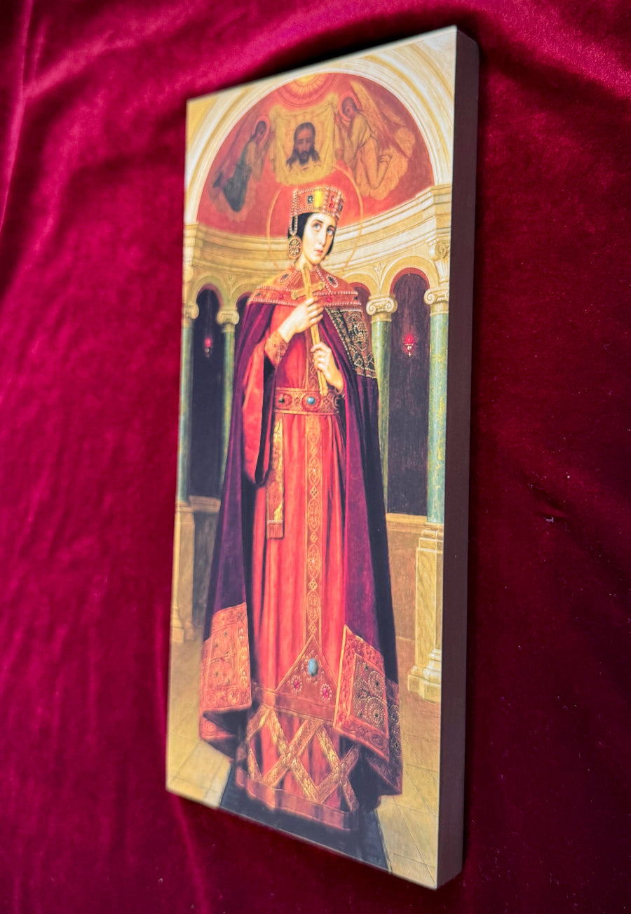 Saint Alexandra icon - Holy Martyr Queen
Reproduction of the work of Nikolai Bodarevsky 